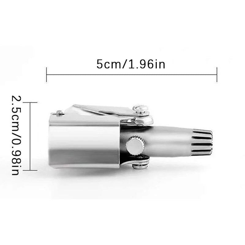 THE COMFORT TRIMMER™ Stainless Steel Manual Nose Hair Trimmer Scissors