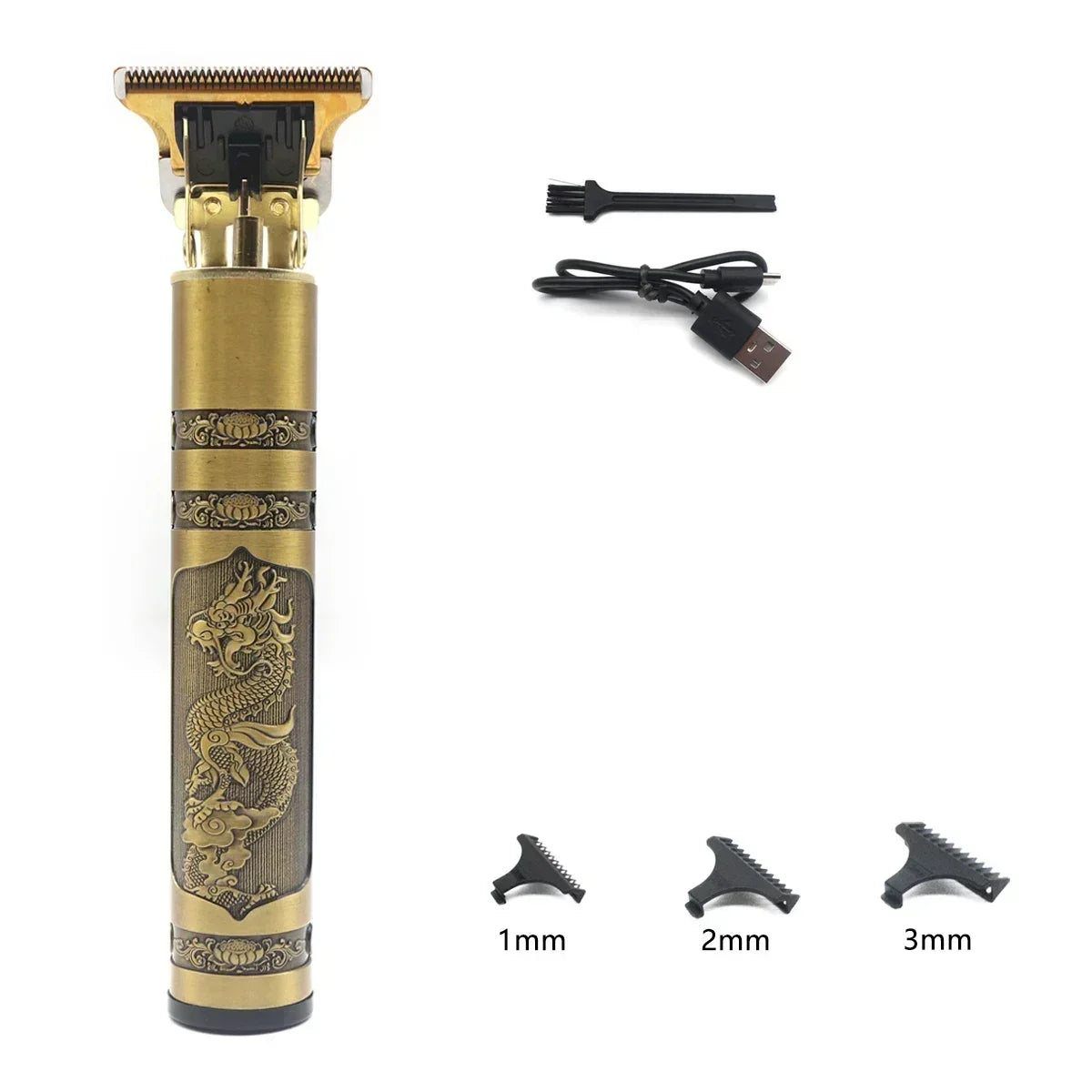 THE COMFORT TRIMMER™  Professional T9 Hair Trimmer Machine Metal Body Beard Trimmer for Men Stainless Steel Blade Hair Clipper Beard Trimmer